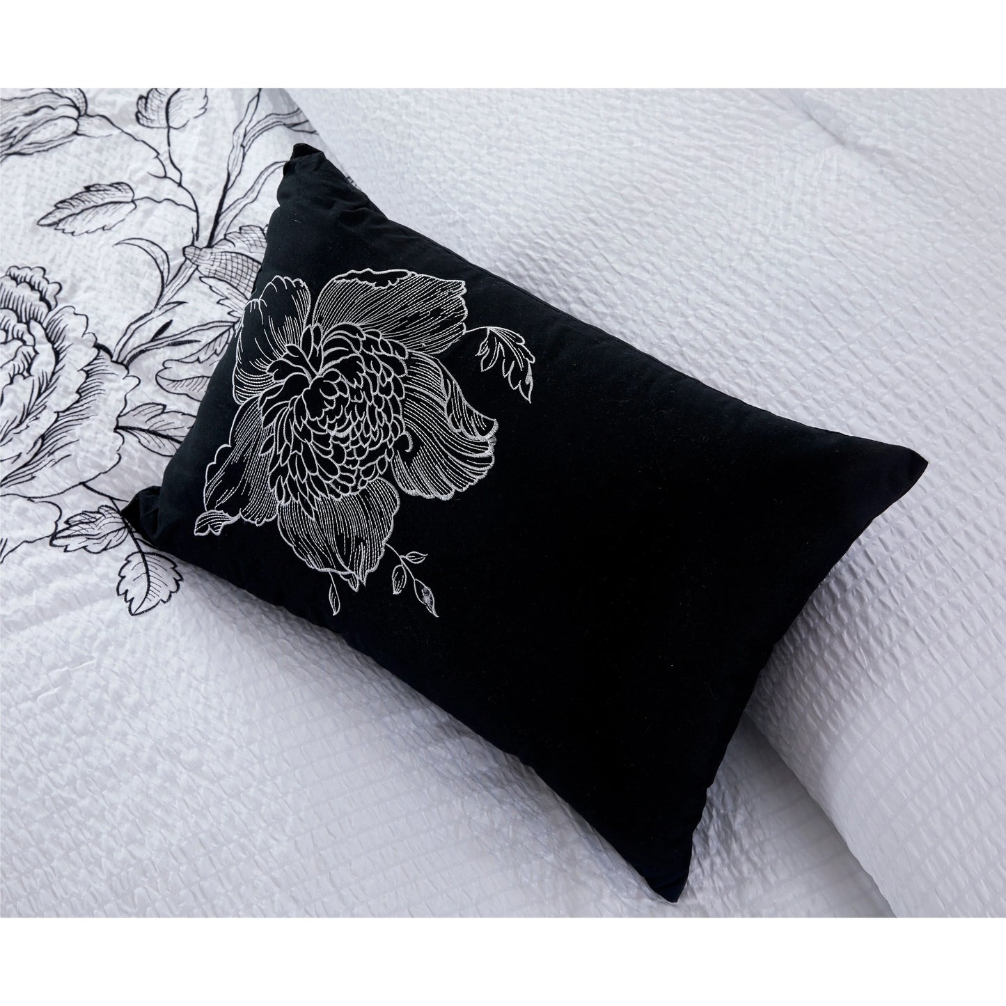 Modern Threads Simone Embroidered 8 Piece Comforter Set