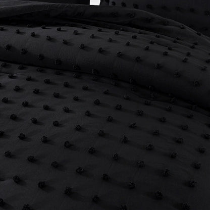 Tufted Design Jacquard Comforter Set