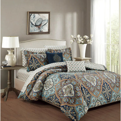 Bethpage collection 9-Piece Comforter with Sheet Set