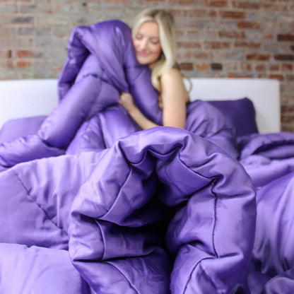 Snorze? Cloud Comforter - Coma Inducer? Ultra Cozy - Oversized Comforter in Passion Flower