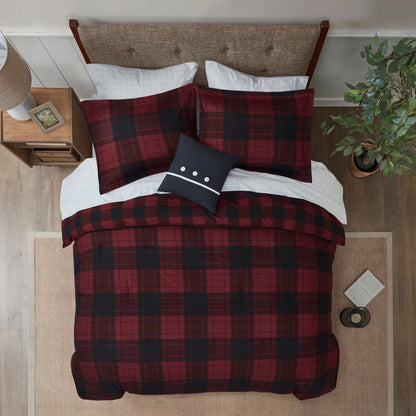 Madison Park Essentials Colebrook Reversible Comforter Set with Bed Sheets