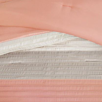 Madison Park Olympia 7-piece Coral Comforter Set