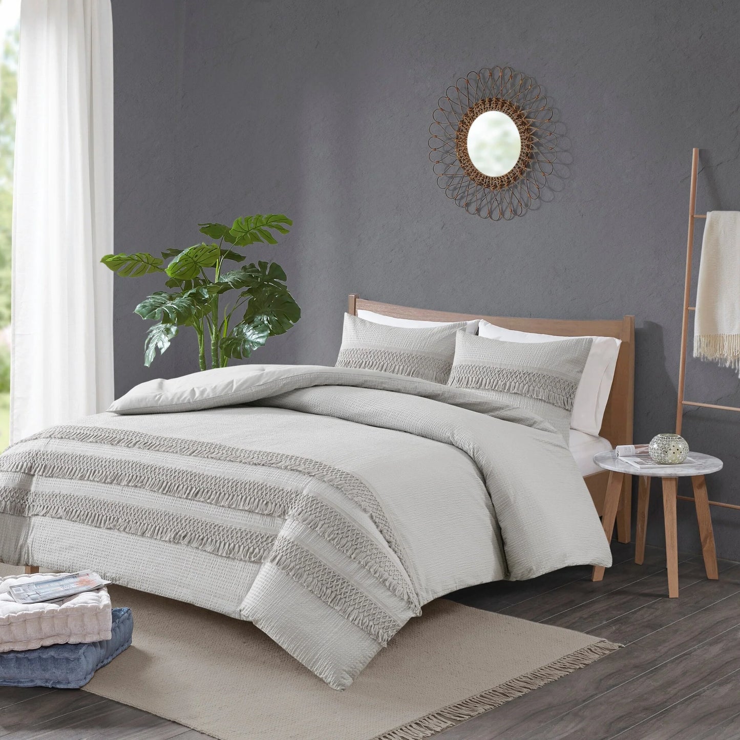 Madison Park Joelie Cotton Seersucker Comforter Set