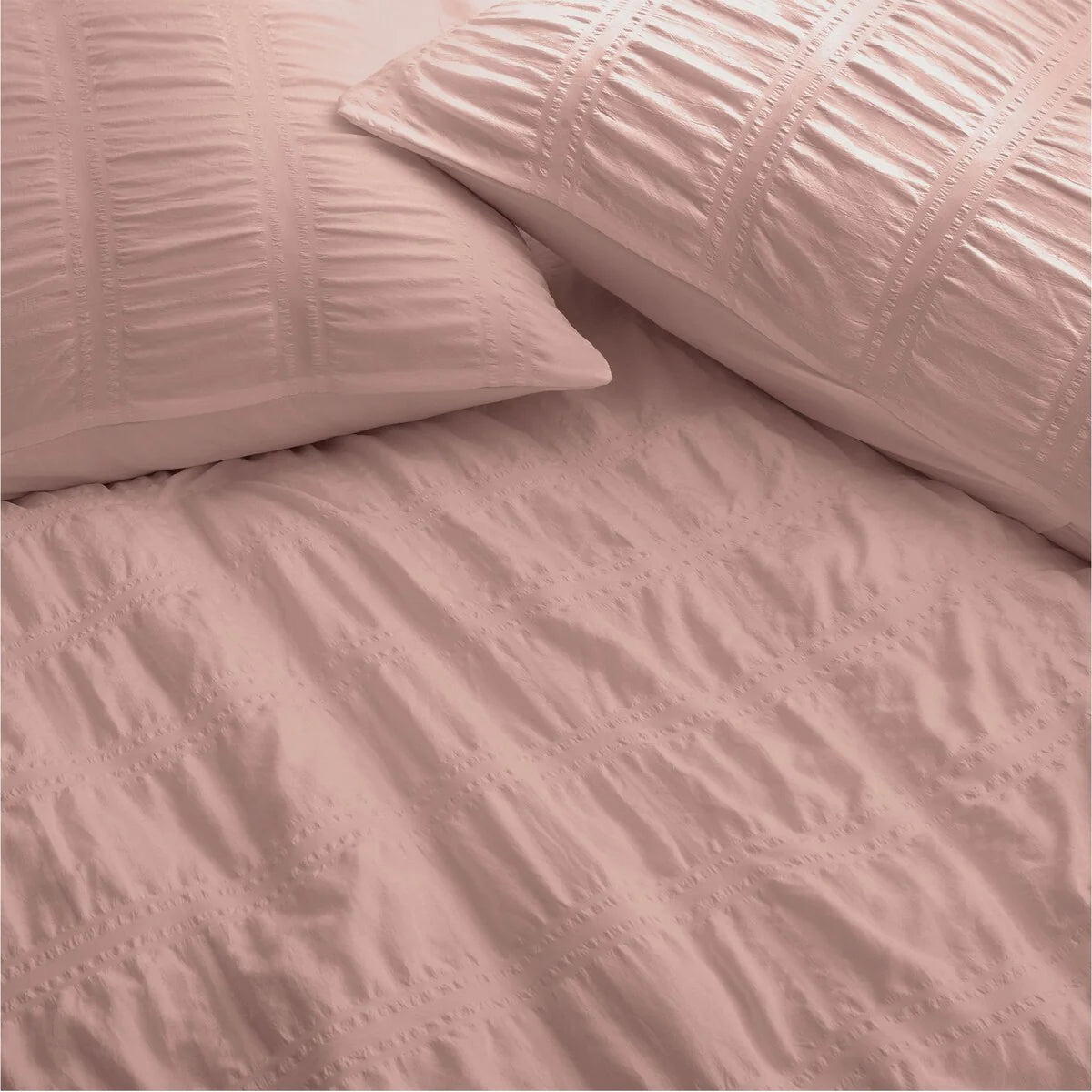 All Season Bubble Ruched Down Alternative Comforter Set