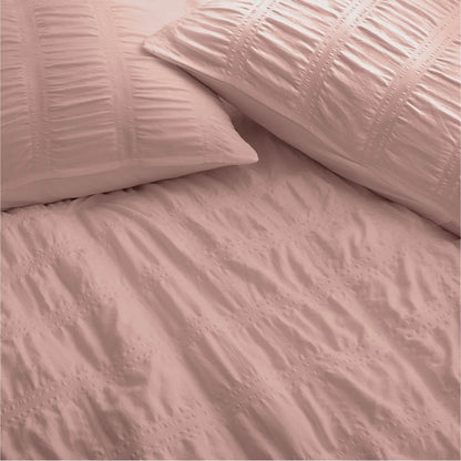 All Season Bubble Ruched Down Alternative Comforter Set