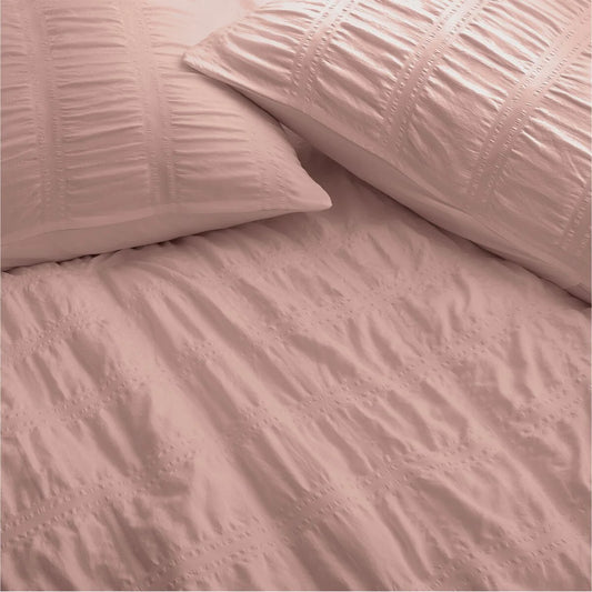 All Season Bubble Ruched Down Alternative Comforter Set