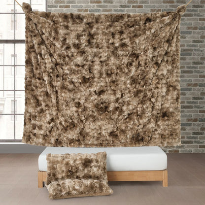 Beary Soft - Coma Inducer? Oversized Comforter Set - Kodiak Brown