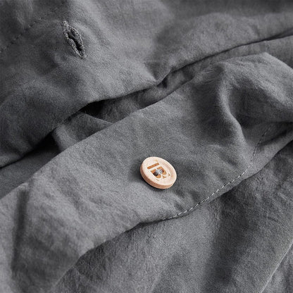 Natural Loft? Oversized Comforter Set - Pewter