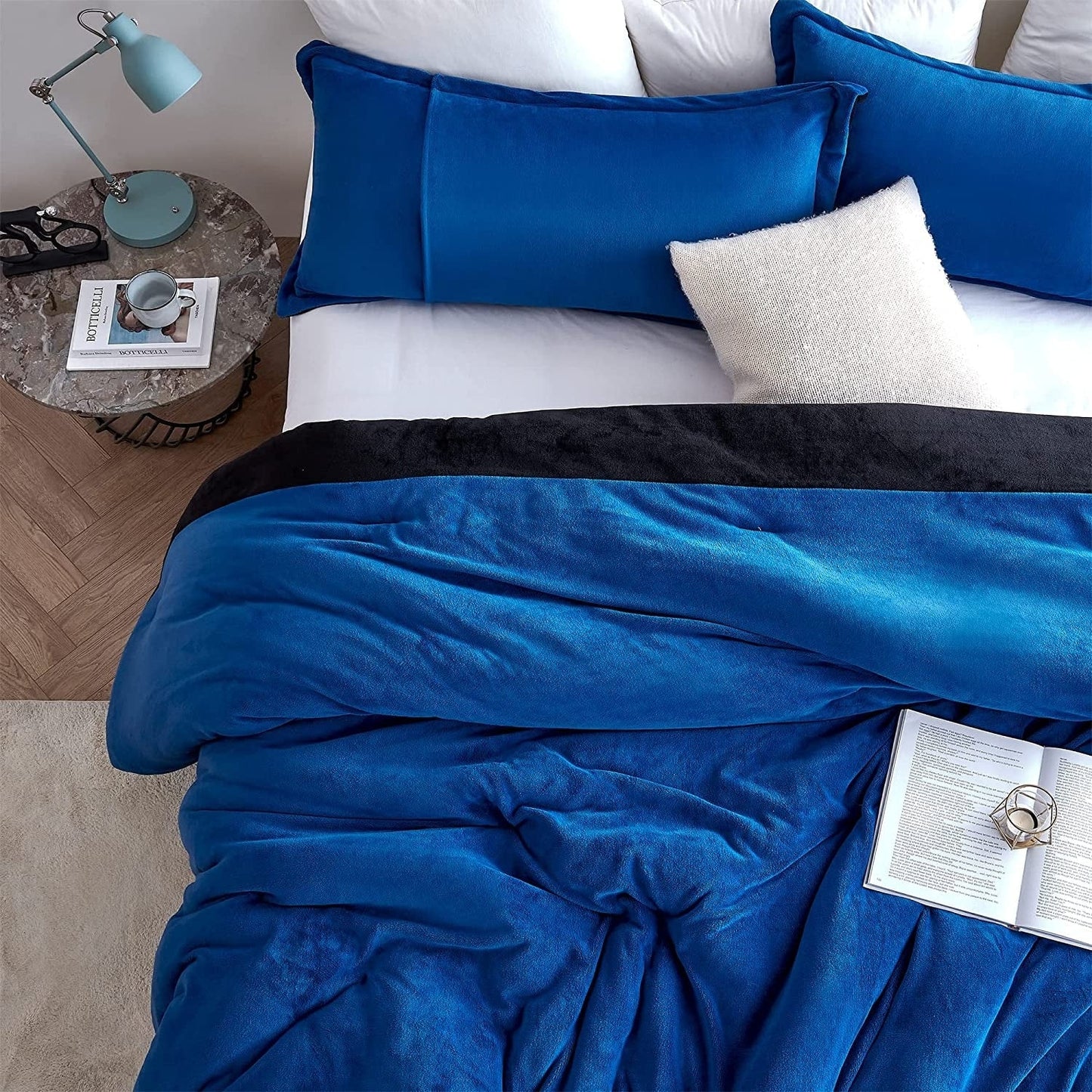 Even Heroes Need Sleep? - Coma Inducer? Oversized Comforter Set - Thickest Blue Line