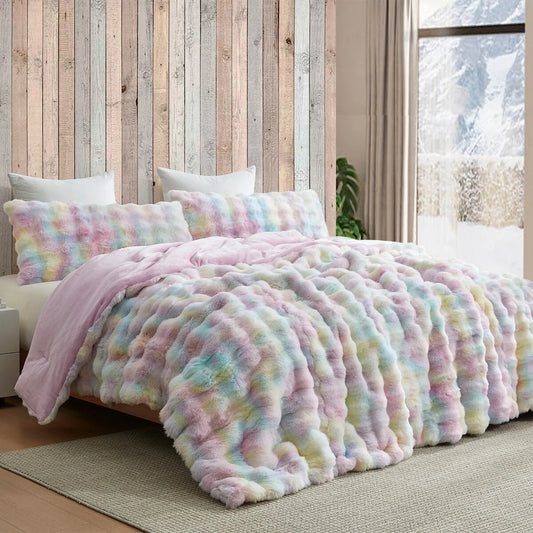 Sherbert Scoops - Coma Inducer? Oversized Comforter Set - Rainbow Sprinkles