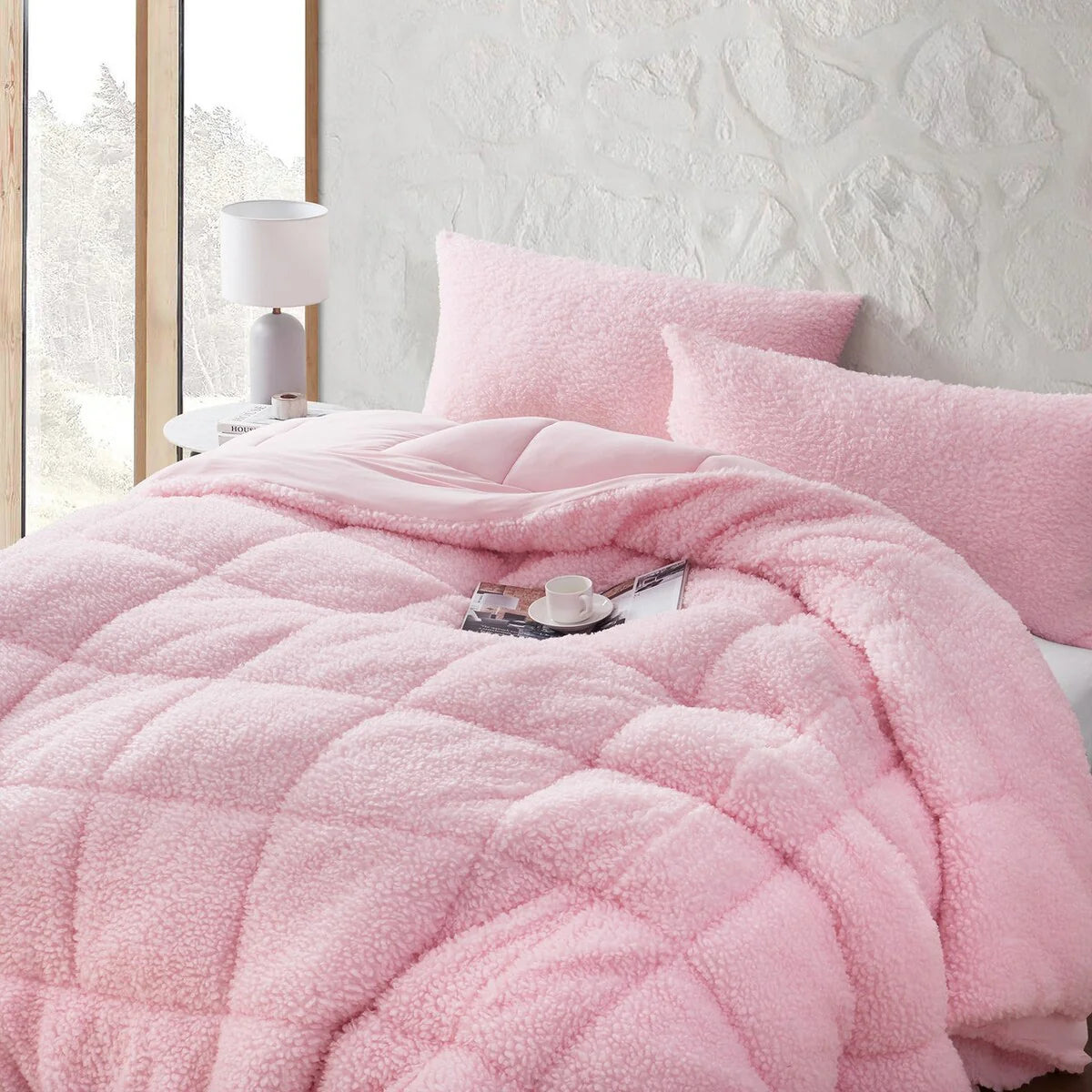 Cotton Candy - Coma Inducer? Oversized Comforter - Bubblegum Pink