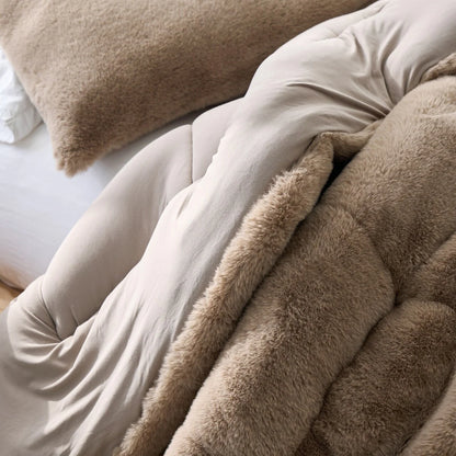 Chunky Bunny Yoga - Coma Inducer? Oversized Comforter - Cobblestone