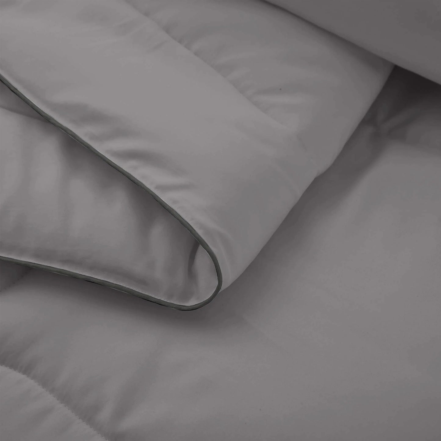 3 Piece Reversible Silky Luxury Soft Satin Comforter with 2 Satin Pillowcases
