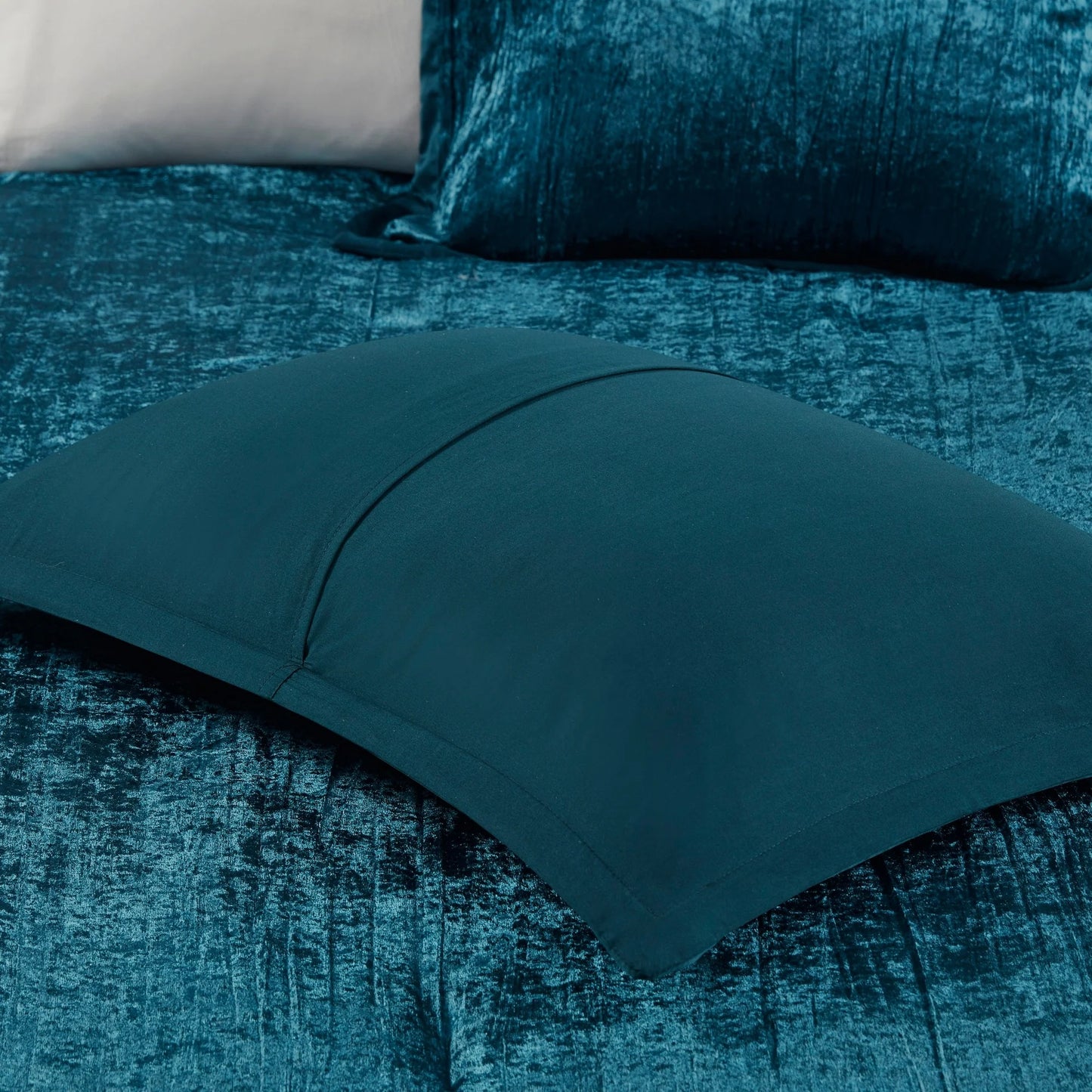 Madison Park Reagan 5 Piece Crinkle Velvet Comforter Set