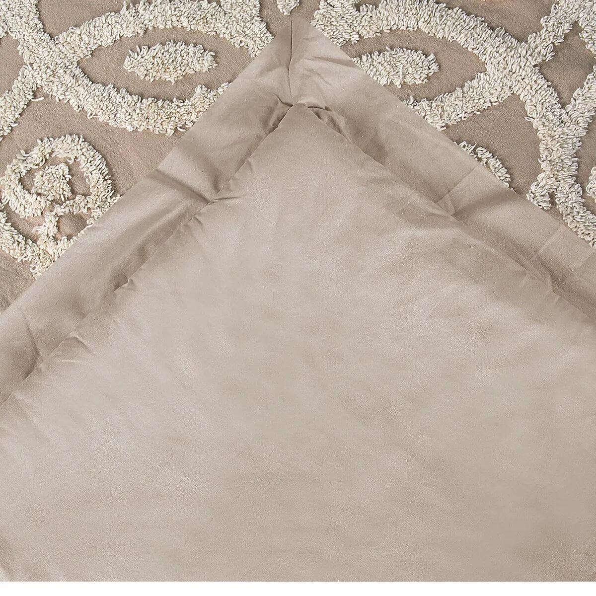 Better Trends Eden Comforter Set 100% Cotton Tufted Soft Plush Chenille Machine Washable Tumble Dry