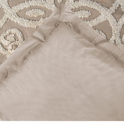 Better Trends Eden Comforter Set 100% Cotton Tufted Soft Plush Chenille Machine Washable Tumble Dry