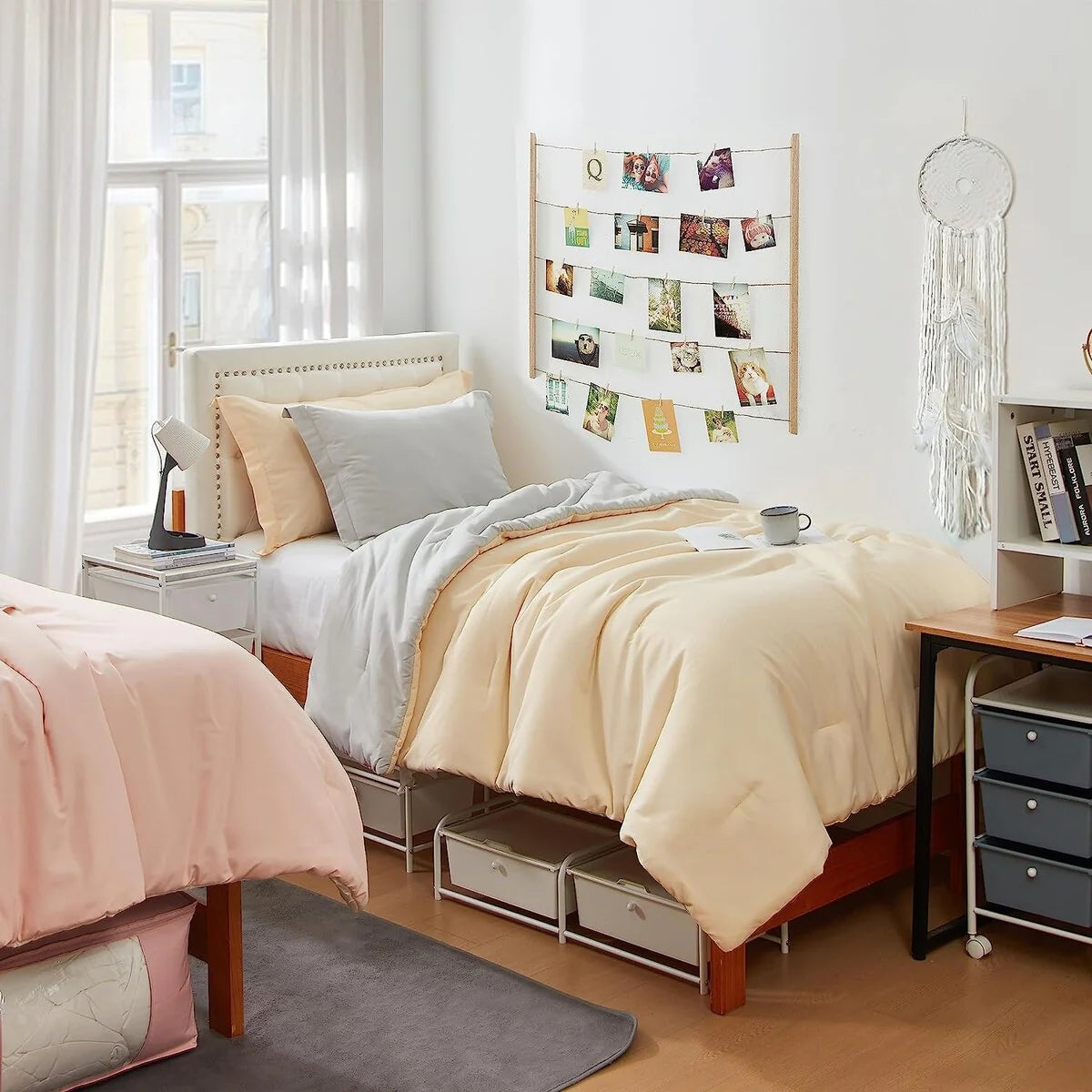 Dorm Haul? - Cozy College Comforter Set - Twin XL Reversible Bedding