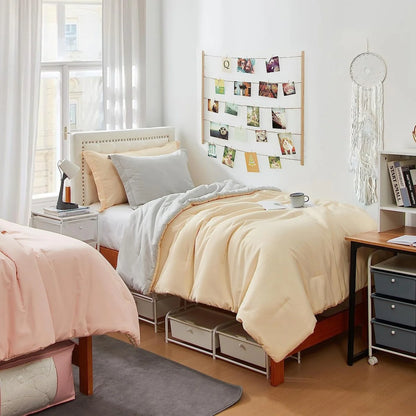 Dorm Haul? - Cozy College Comforter Set - Twin XL Reversible Bedding