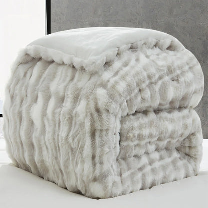 Oh Deer? - Coma Inducer? Oversized Comforter Set - White-Tailed Gray