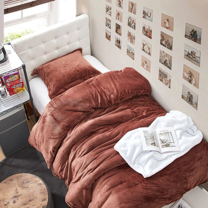 Wait Oh What - Coma Inducer? Oversized Comforter Set - Maple Syrup