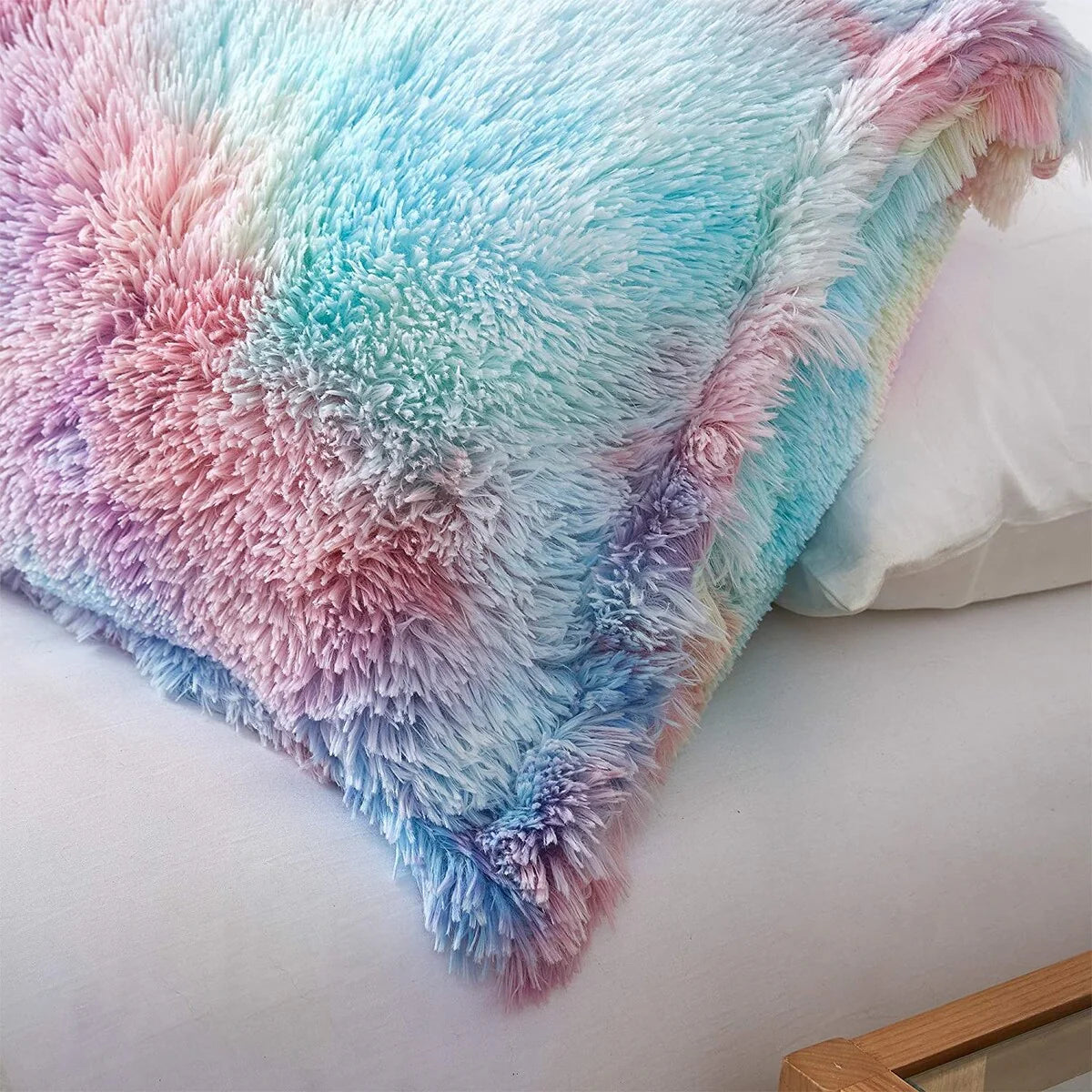Unicorn Dreamz - Coma Inducer? Oversized Comforter Set - Buttercup Rainbow