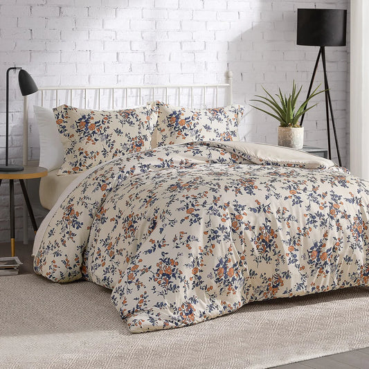 Lucky Brand Garden Bouquet Reversible Comforter Sets